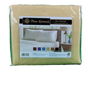 COPY - Bed Sheet Set Euro Concept Size Queen